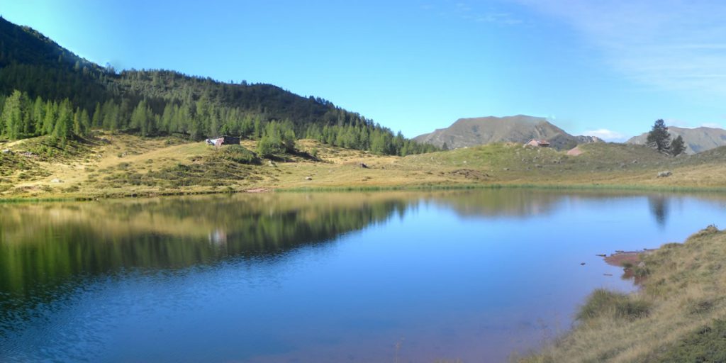 laghetto del Bruffione verso l'emissario