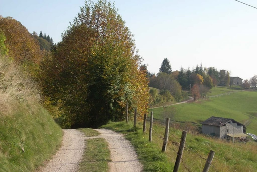 Verso la chiesa di Barbaine