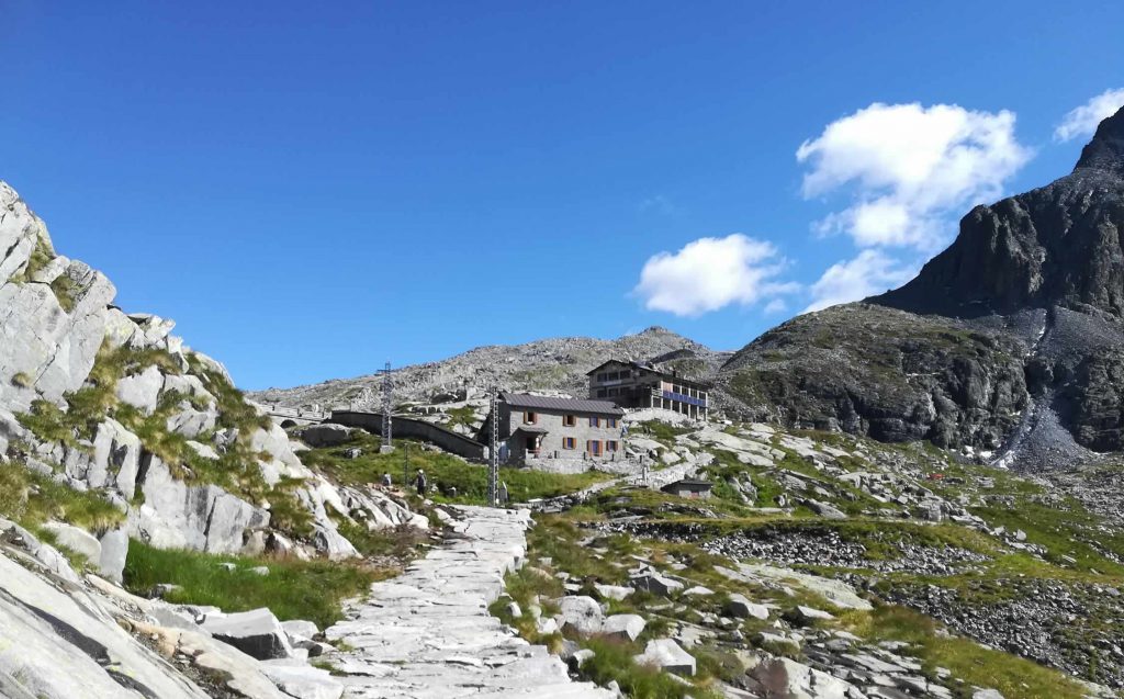 Nei pressi del rifugio Tita Secchi