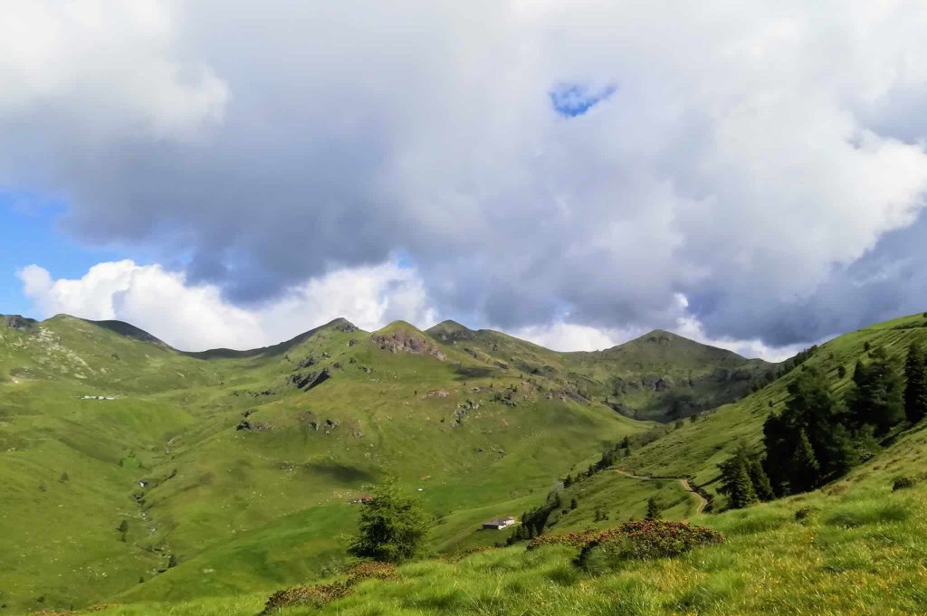 Verso il Dosso Trabacù