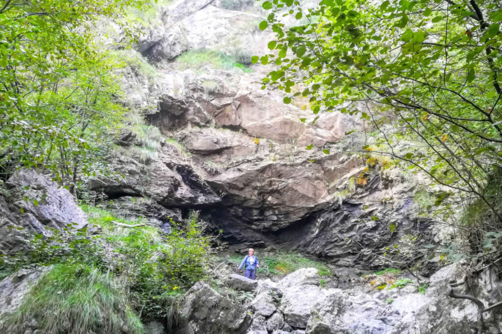 Uno dei salti sul Sentiero delle Cascate