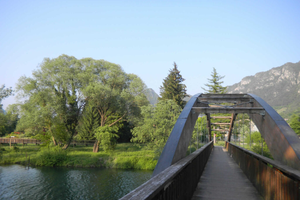 ciclabile in direzione di Lemprato