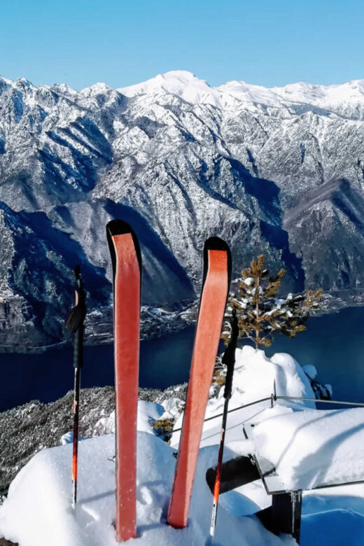 Punto panoramico sul lago d'Idro