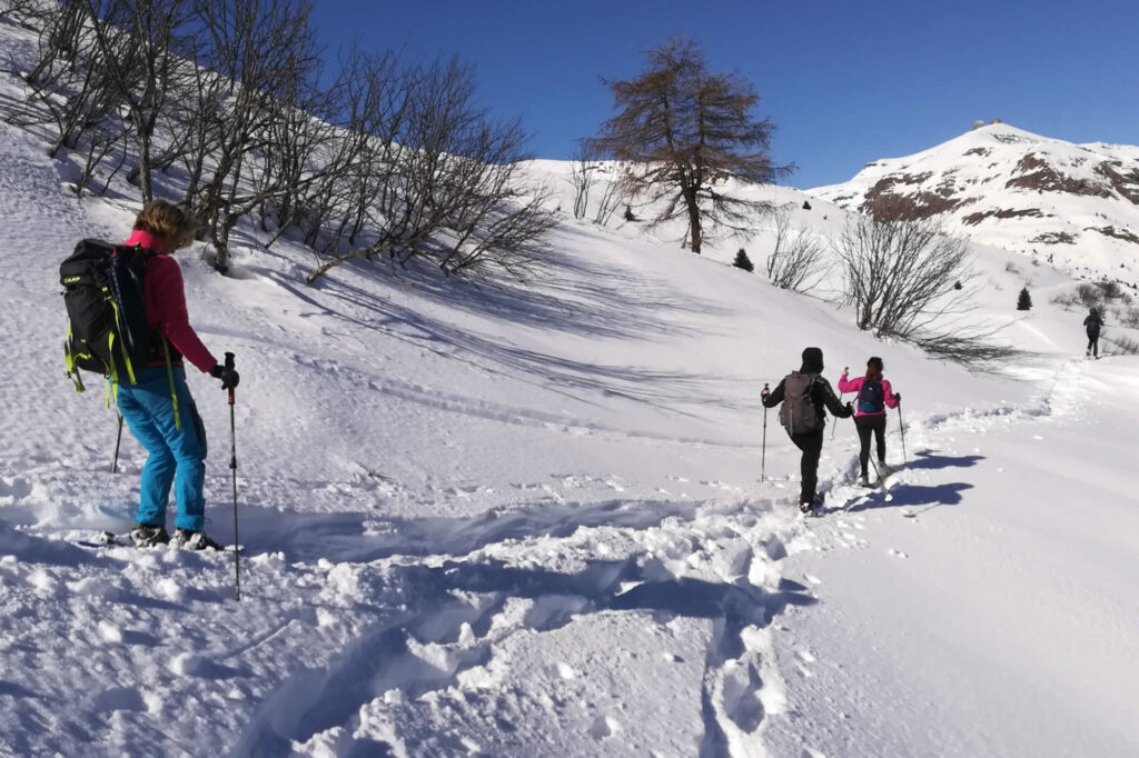 traverso verso le piste