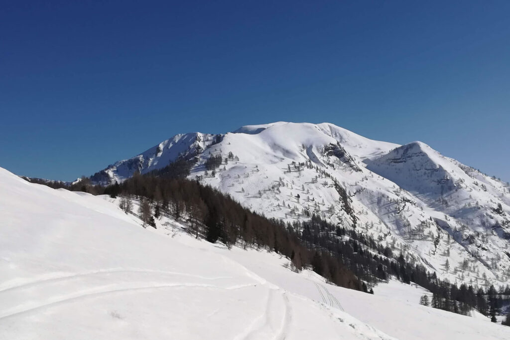 In lontananza il monte Misa