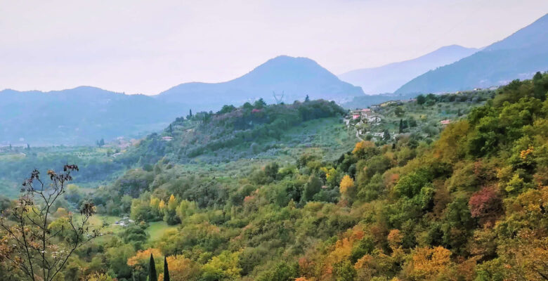 Panorama sulla valle del Rio