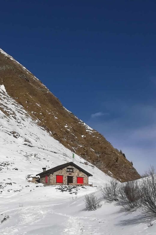 passo del Bruffione in inverno