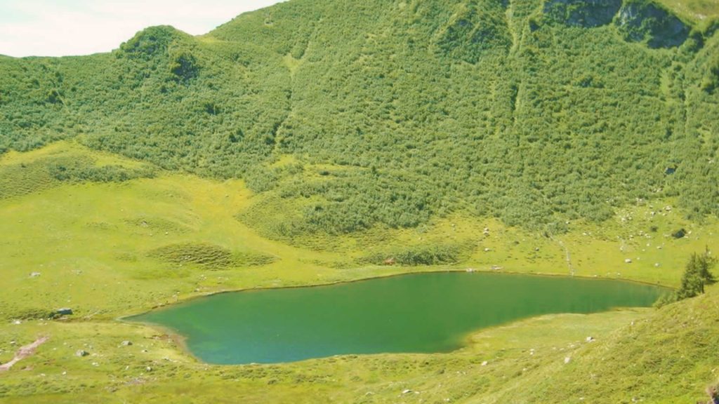 Bacino del lago Vaia